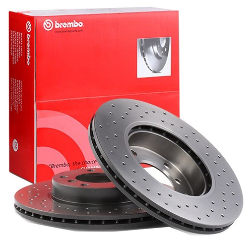 Kit dischi freno forati - freno, brembo