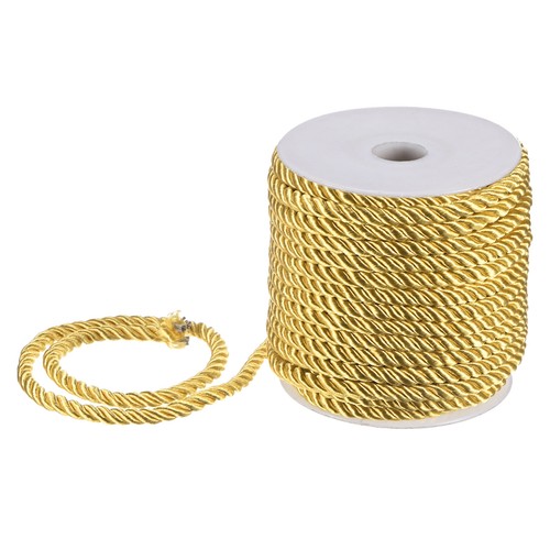 Cordón poliéster amarillo - de,