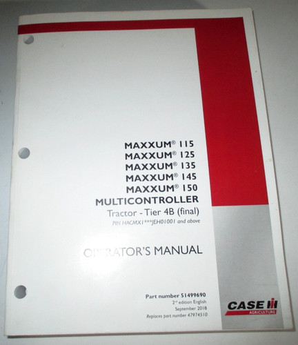 Case maxxum 115 125 135 - 115,