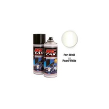 RCC936 RcCar Vernice Spray per Lexan Bianco Metallizzato