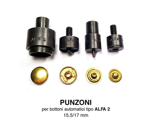Punzone bottoni pressione - punzone,