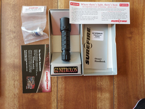 Torcia surefire nitrolon - torcia, g2-bk