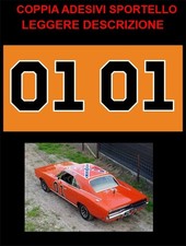 Adesivi Generale Lee 01 Dodge