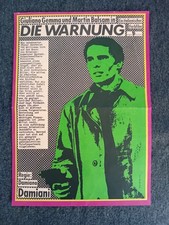 Locandina poster cinema film DDR – "Die Warnung" (1980) con Giuliano Gemma -rara