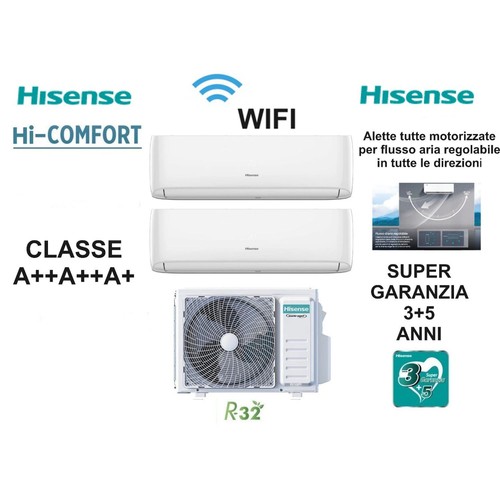 Hisense climatizzatore dual - hisense,