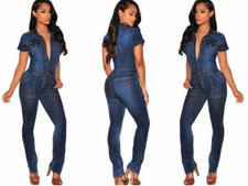 Abito tuta aderente Blue jeans