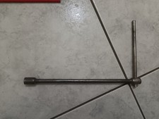 vintage ABC: CHIAVE A T CON BOCCA ESAGONALE-mm.11 crom molibdeno