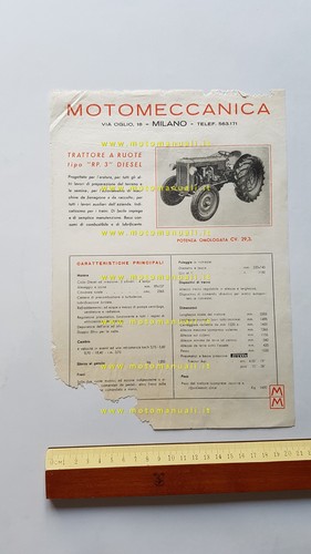 Motomeccanica trattore 3 - motomeccanica, rp.
