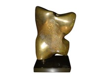 Scultura in bronzo torso