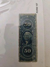 1862 R58 Francobollo USA 50c