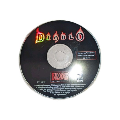 Diablo 1998 rom - pc, cd-rom