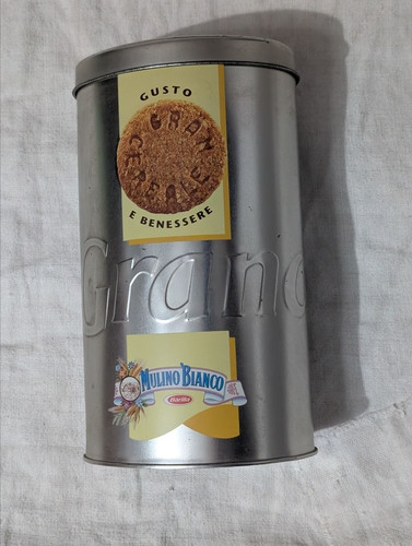 Mulino bianco scatola latta - bianco,