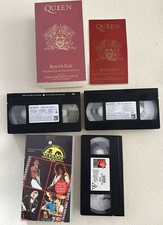 Queen VHS Music Bundle Box of