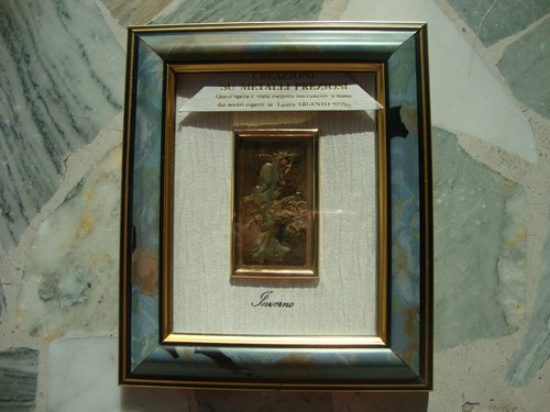 Quadro inverno con sbalzo - quadro, "inverno"con