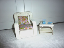 Barbie Dream Forniture vintage salotto poltrona chaise longue SET COMPLETO 1985