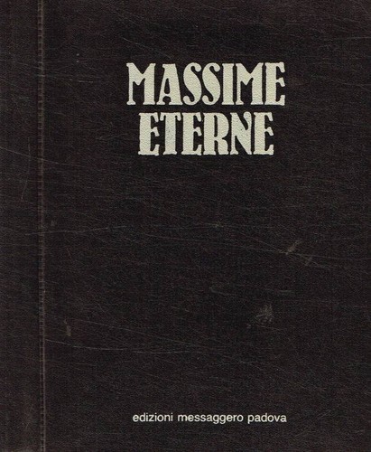 Massime eterne preghiere e - massime,