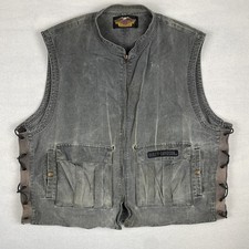 Gilet vintage harley davidson - gilet,