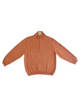 Maglione mezza zip da uomo in