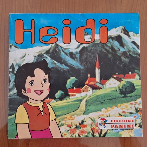 Heidi figurine panini album - heidi,