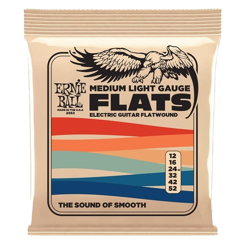 Ernie ball flats medium light - ball,