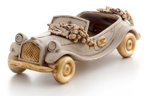 Auto ruote uva avorio oro - 5,