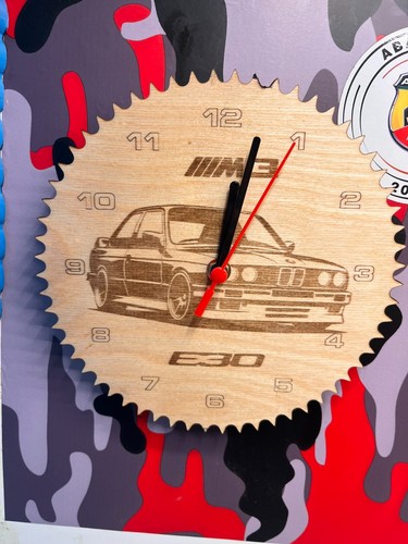 Orologio parete bmw m3 e30 - da,