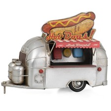 Decorazione in latta hot dog