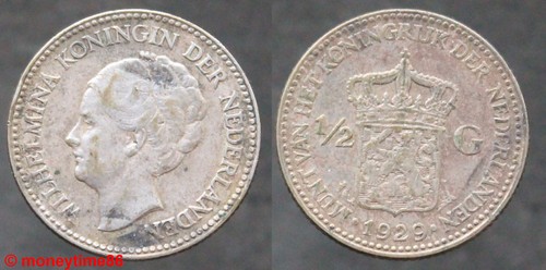 Pays bas 2 gulden 1929 - !,