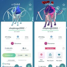Pokémon Shiny Dynamax Suicune-1mill SD