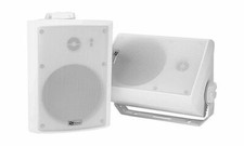 2 X DIFFUSORI ATTIVI/PASSIVI CASSE PARETE WIFI BLUETOOTH ALTOPARLANTI DA ESTERNO