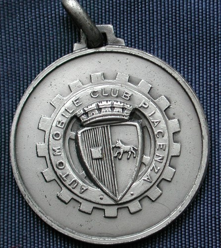 Medaglia argento automobile - argento,