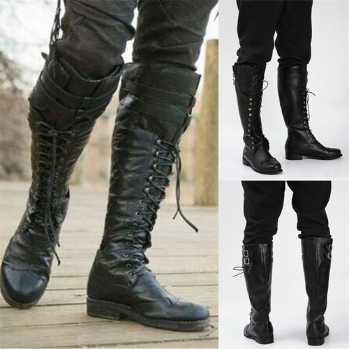 Scarpe medievali stringate