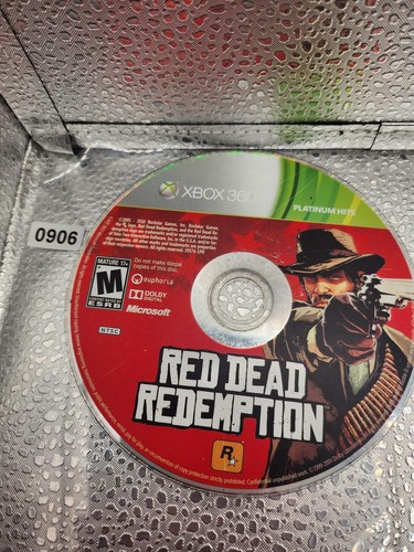 Red dead redemption platinum - red,