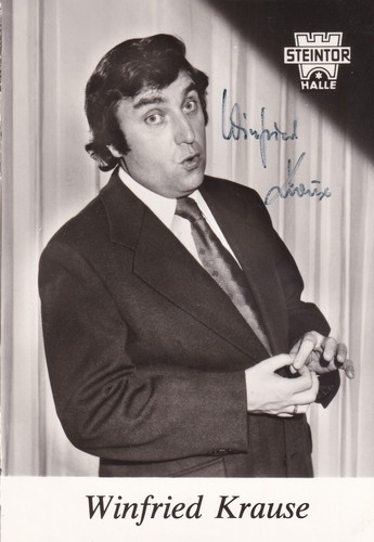 Autografo winfried krause - winfried,