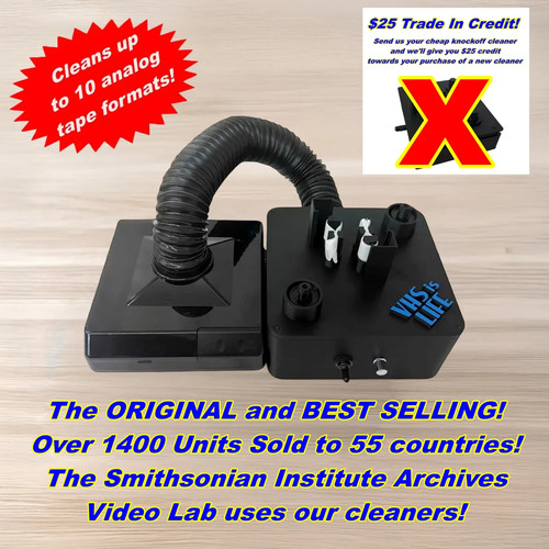 Vhs mold cleaner betamax - vhs,