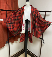 Kimono giapponese Haori rosso