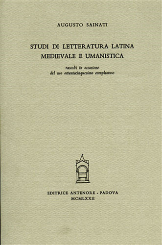 Sainati augusto studi di - sainati,augusto.,