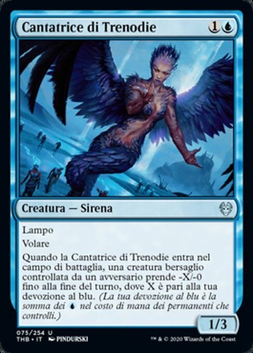 Mtg threnody singer exc - mtg,