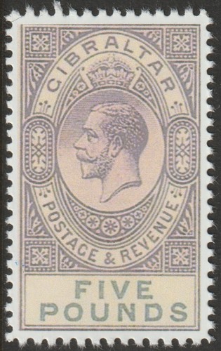 Gibilterra 1925 kg5 - gibilterra,