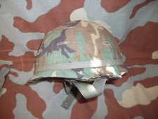 Elmetto M-1 Relic WW2 + Liner ROK + telino Rdf 1980 + soggolo nylon Lebanon