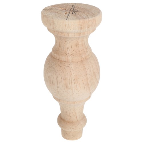 Piedini base colonna legno