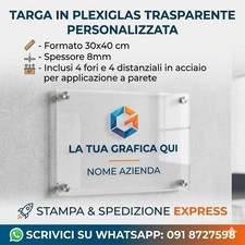 TARGA PLEXIGLASS