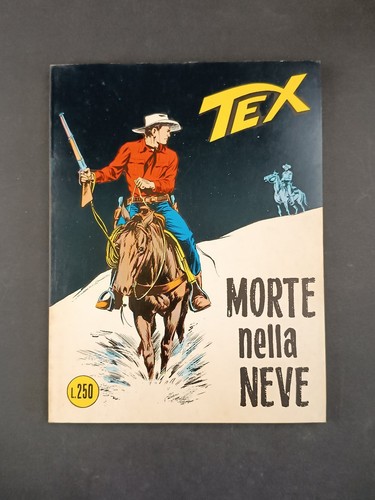 Fumetto tex morte nella neve - fumetto,