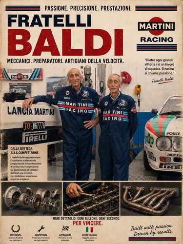 Poster fratelli baldi martini - fratelli,
