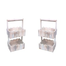 coppia fioriere 2 piani in