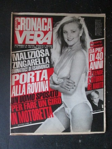 Cronaca vera 778 1987 rivista - vera,