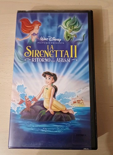 Vhs sirenetta ritorno - vhs, la