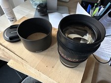 Samyang 85mm T1.5 VDSLR AS IF UMC II Sony e-mount