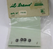 IL TRENO Art. 710 HO RIVAROSSI n.4 TABELLE "F" SEGNALE FERROVIARIO SCALA HO NEW