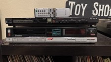 Sony Betamax SL-HFR30 e processore audio Hi-Fi HFP-200 e telecomando TESTATO E FUNZIONANTE 